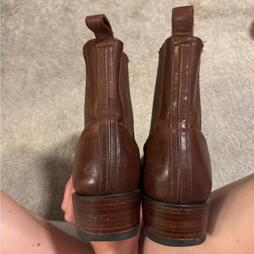 Tecovas Brown Ankle Boots - Picture 3 of 6